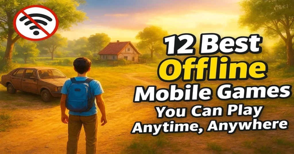 Best Offline Mobile Games You Can Play Anytime, Anywhere