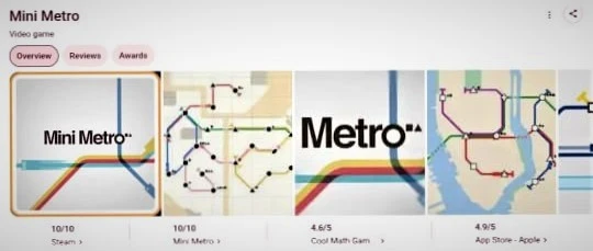 Mini Metro – Offline City-Building Puzzle Game