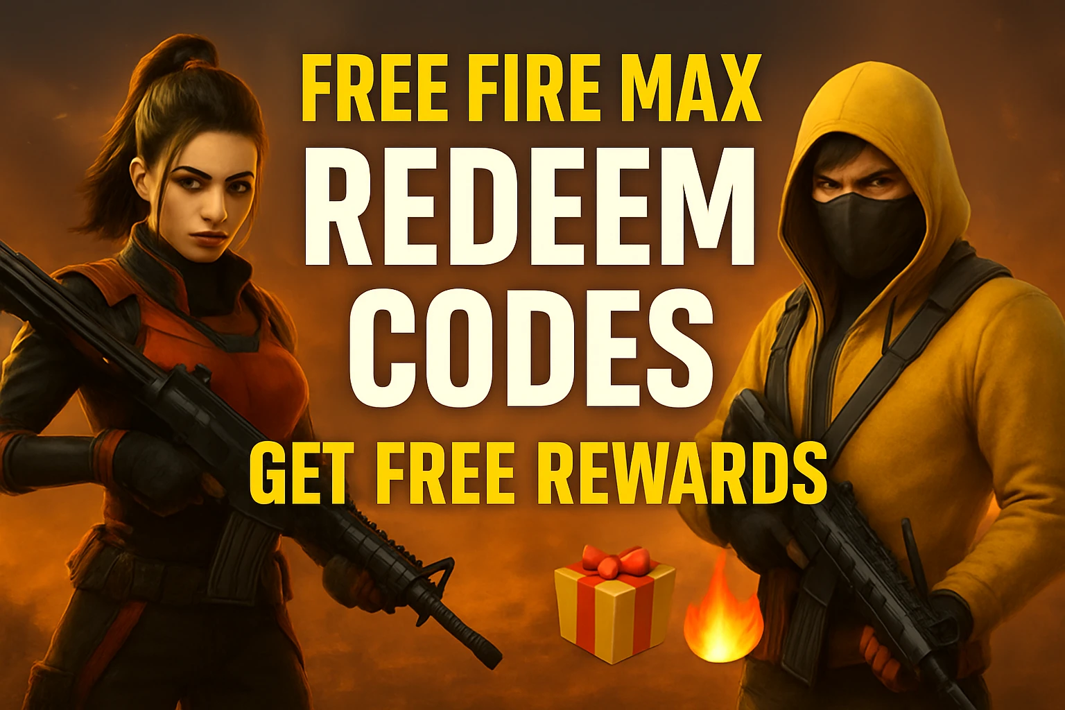 Free Fire Max Redeem Codes Today (28 August 2025) Claim Diamonds & Skins