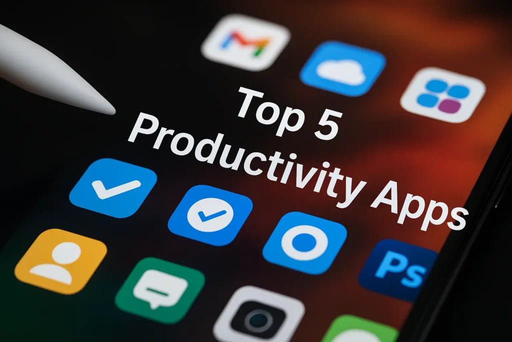 5 best productivity apps in 2025