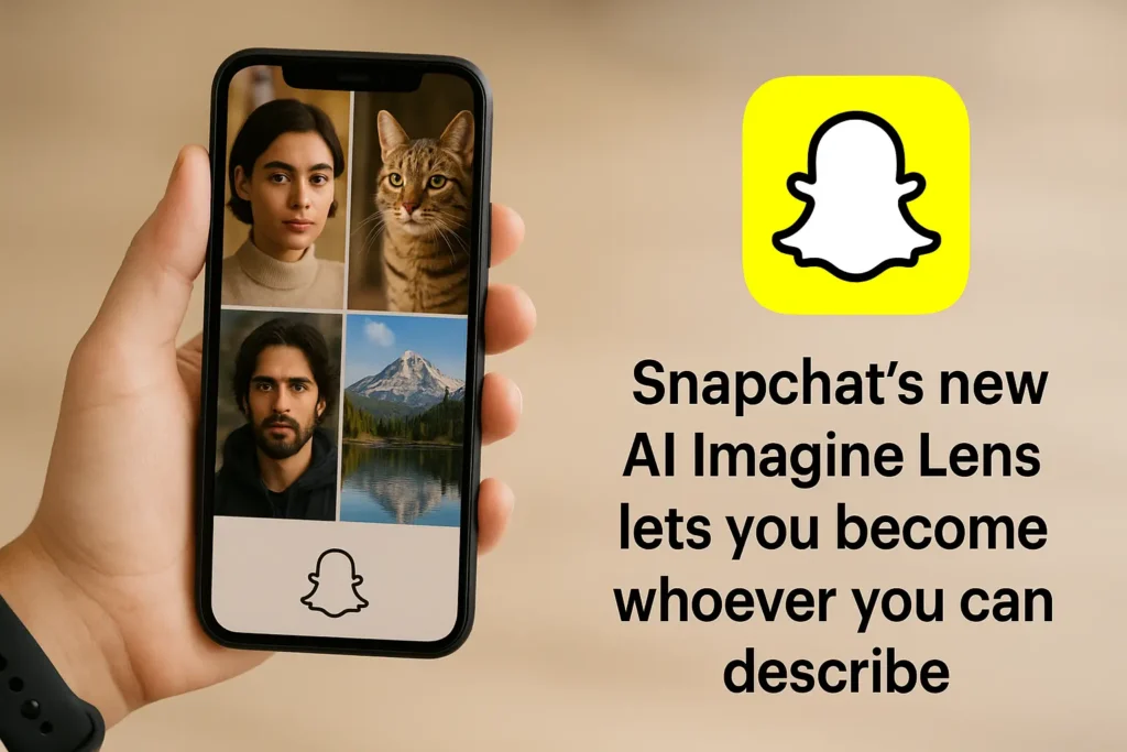Snapchat Imagine Lens: Create AI Photos From Prompts
